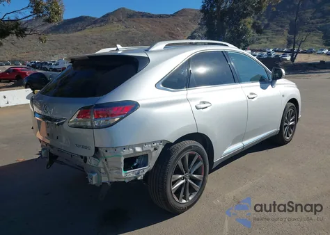 2013 Lexus Rx 350 F Sport z USA, uszkodzony, nr VIN 2T2BK1BA2DC182872